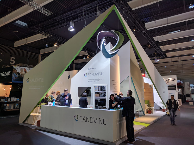 Exhibition Stand Design Sandvine Event Servis