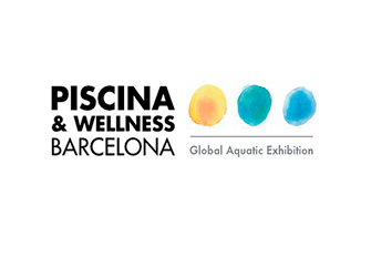 montaje de stands feria Piscina Wellness Barcelona logo