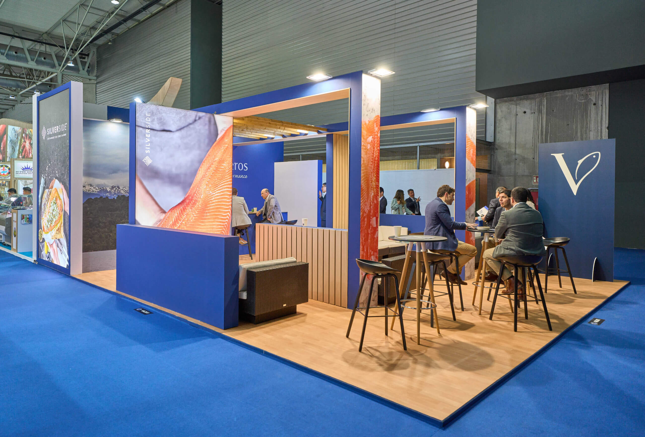 Stand de Ventisqueros en Seafood Expo Global 2024