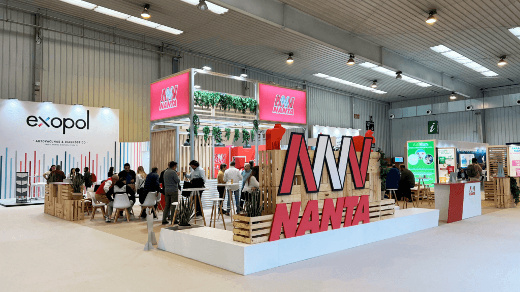Foto del stand de Nanta en la Feria Ganadera FIGAN 2025