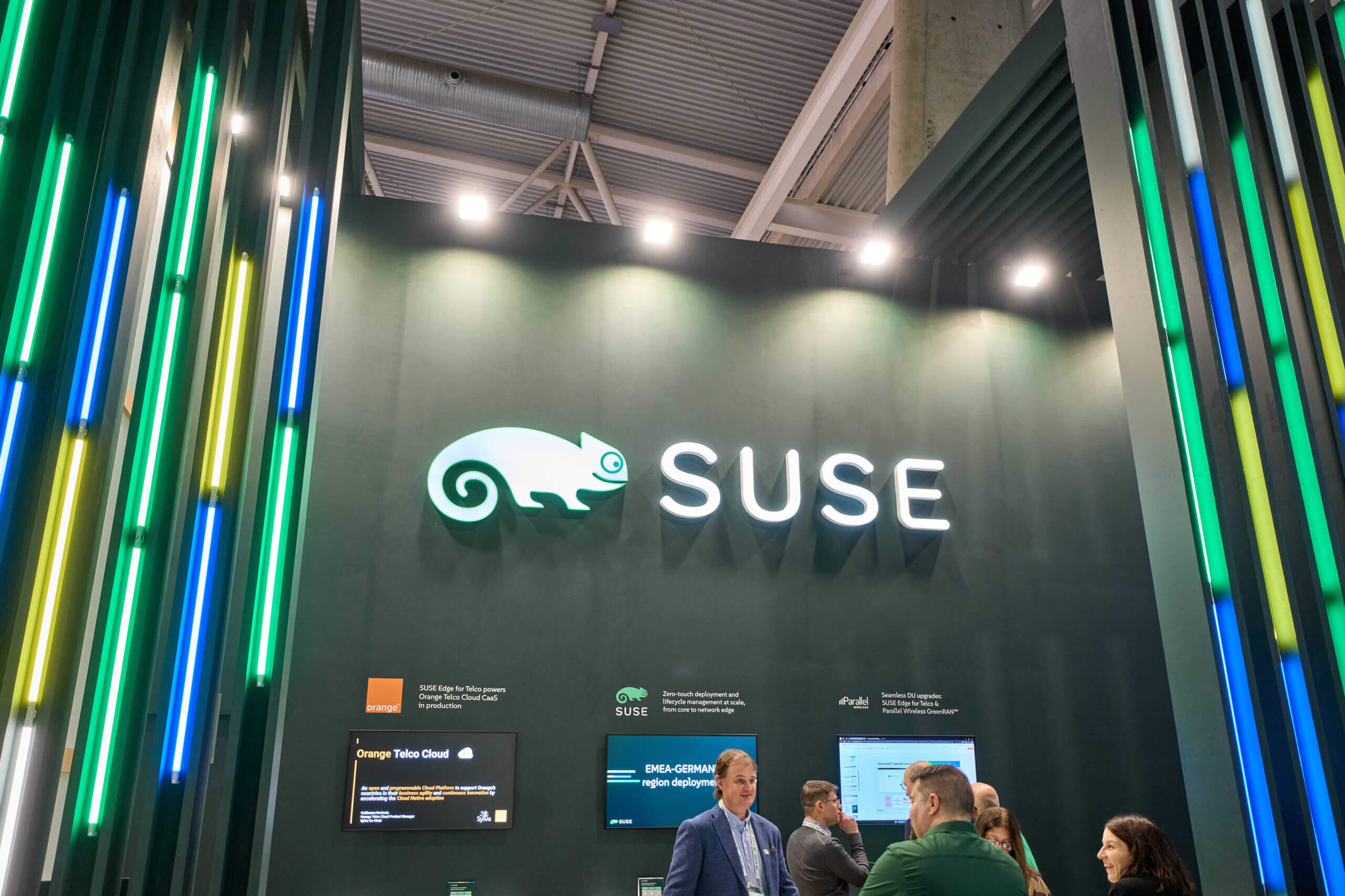 Stand de Suse en el MWC