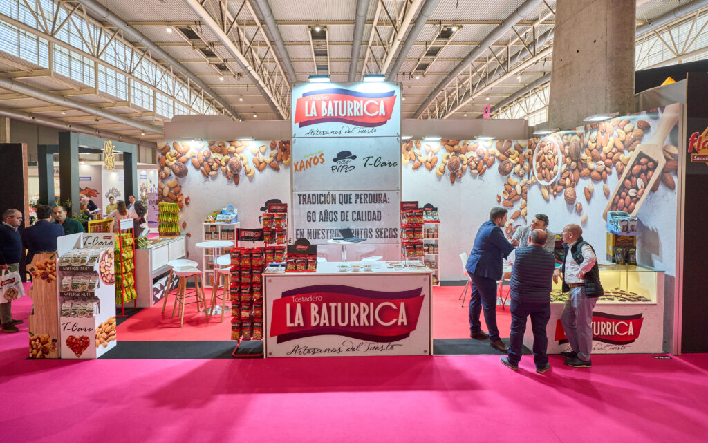 Stand la Baturrica Alimentaria en una de las ferias gastronómica más importante