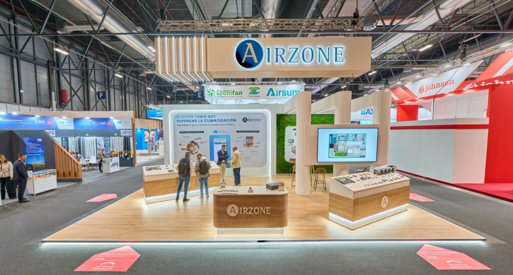 Stand AIRZONE – CLIMATIZACION & REFRIGERACION MADRID – Vista