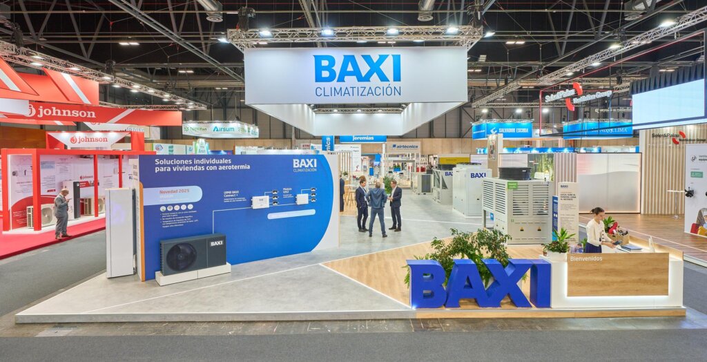 Stand BAXI – CLIMATIZACION & REFRIGERACION MADRID – Vista