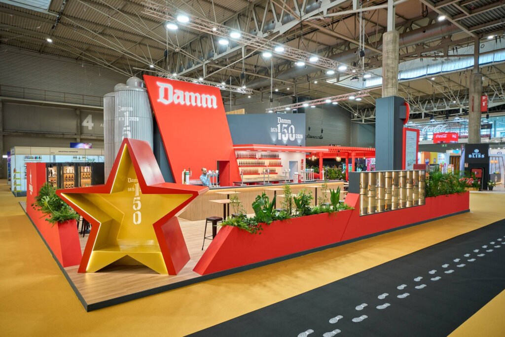 Stand DAMM – ALIMENTARIA – Vista
