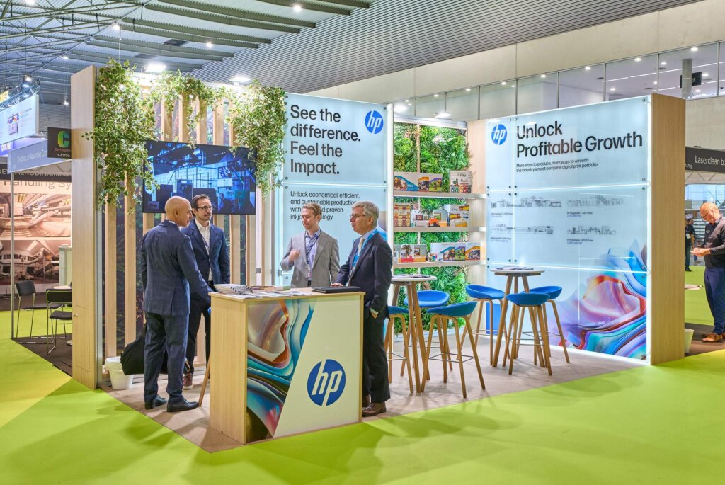 Stand HP – FESPA – Vista