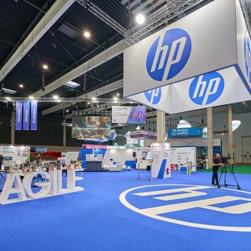 Stand de HP en LabelExpo