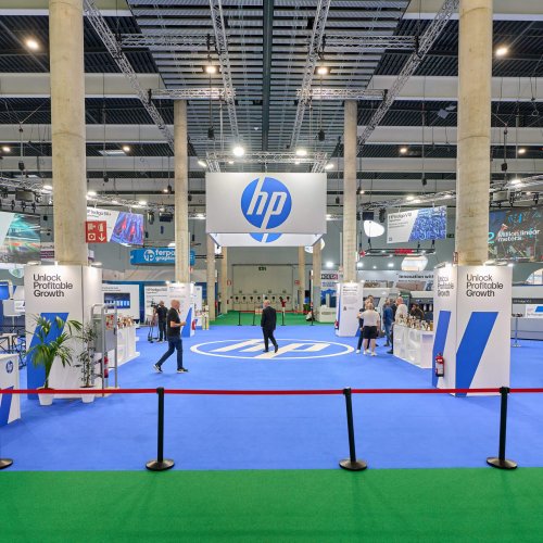 Stand de HP en labelexpo