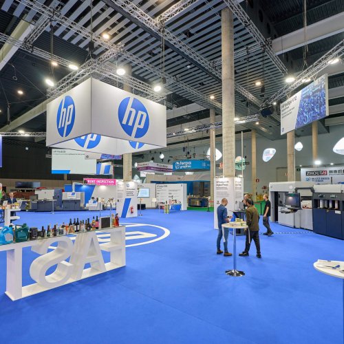 Stand de HP en labelexpo