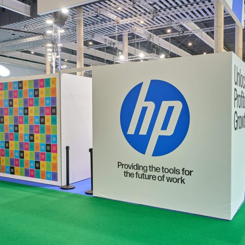 Stand de HP en labelexpo