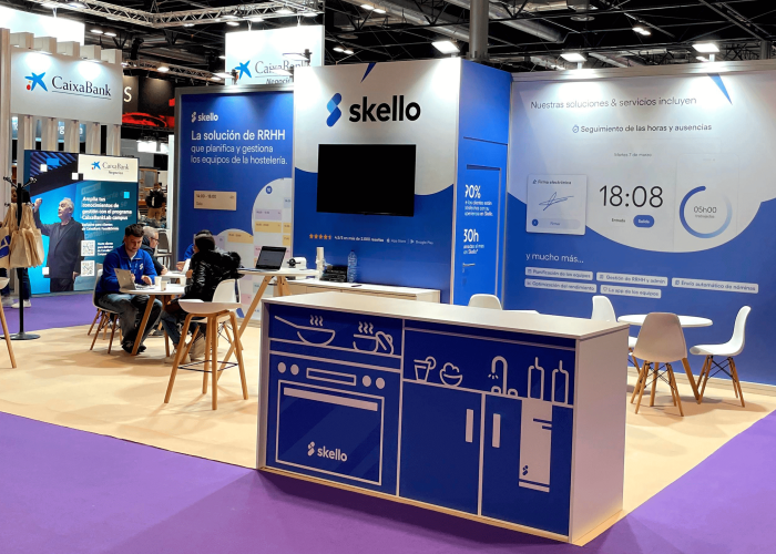 Stand de Skello en HIP 2025