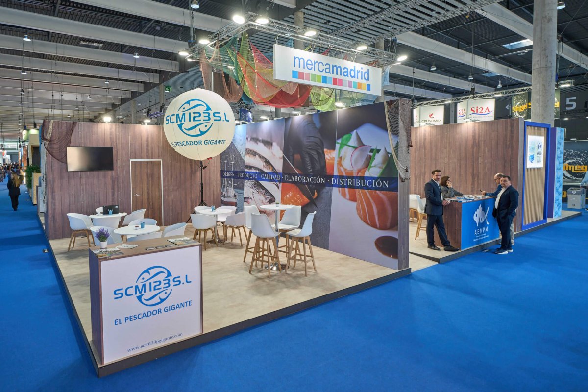 Stand Mercamadrid Seafood