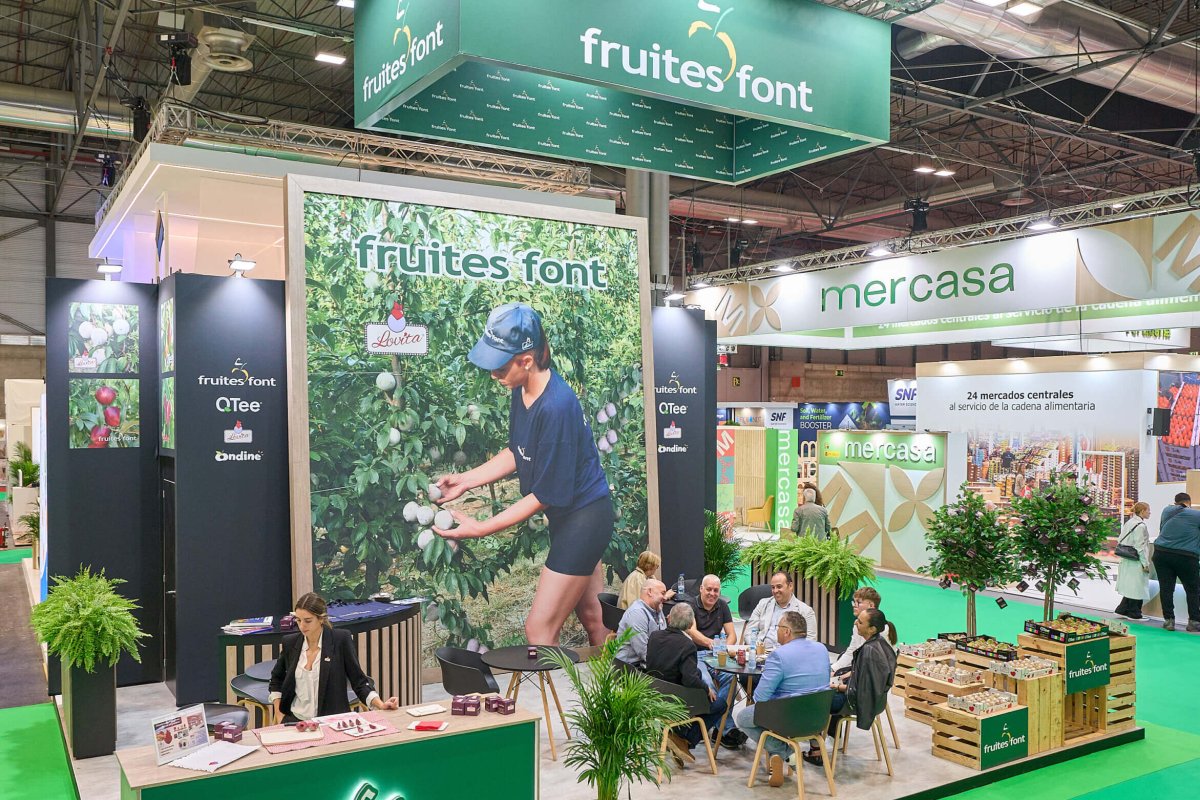 stand en fruit attraction 2025 - Fruites Font