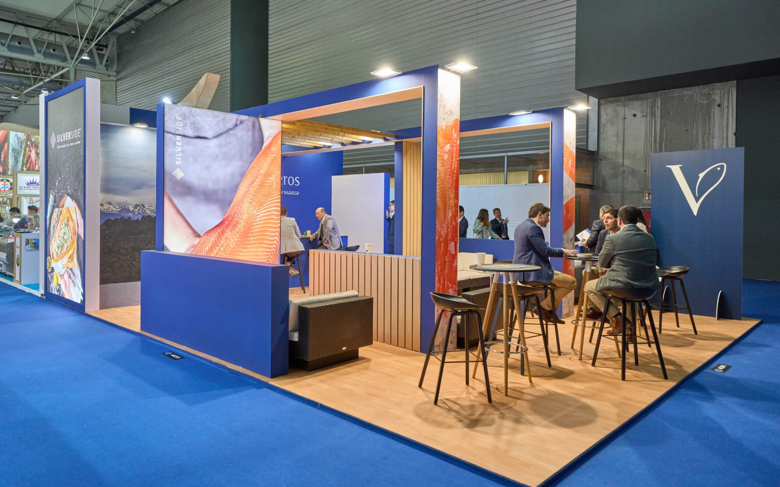Stand de Ventisqueros en Seafood Expo Global 2024