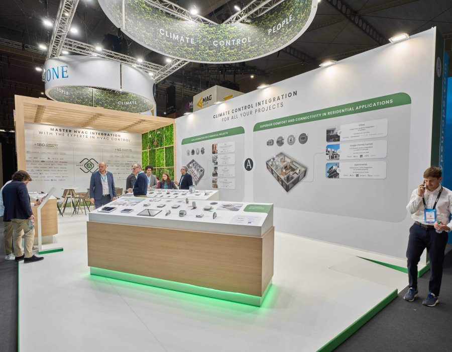 Stand de Airzone en ISE 2025