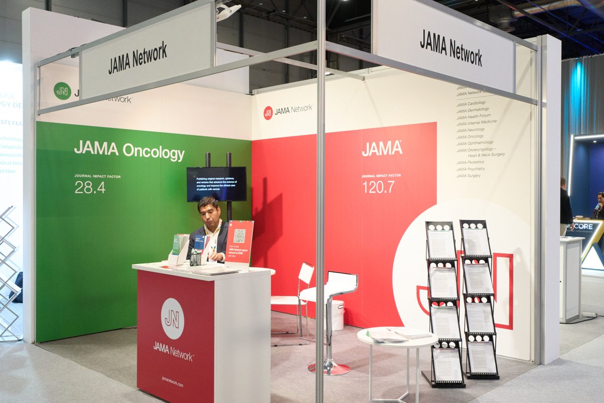 Stand de feria modular para ESMO 2023