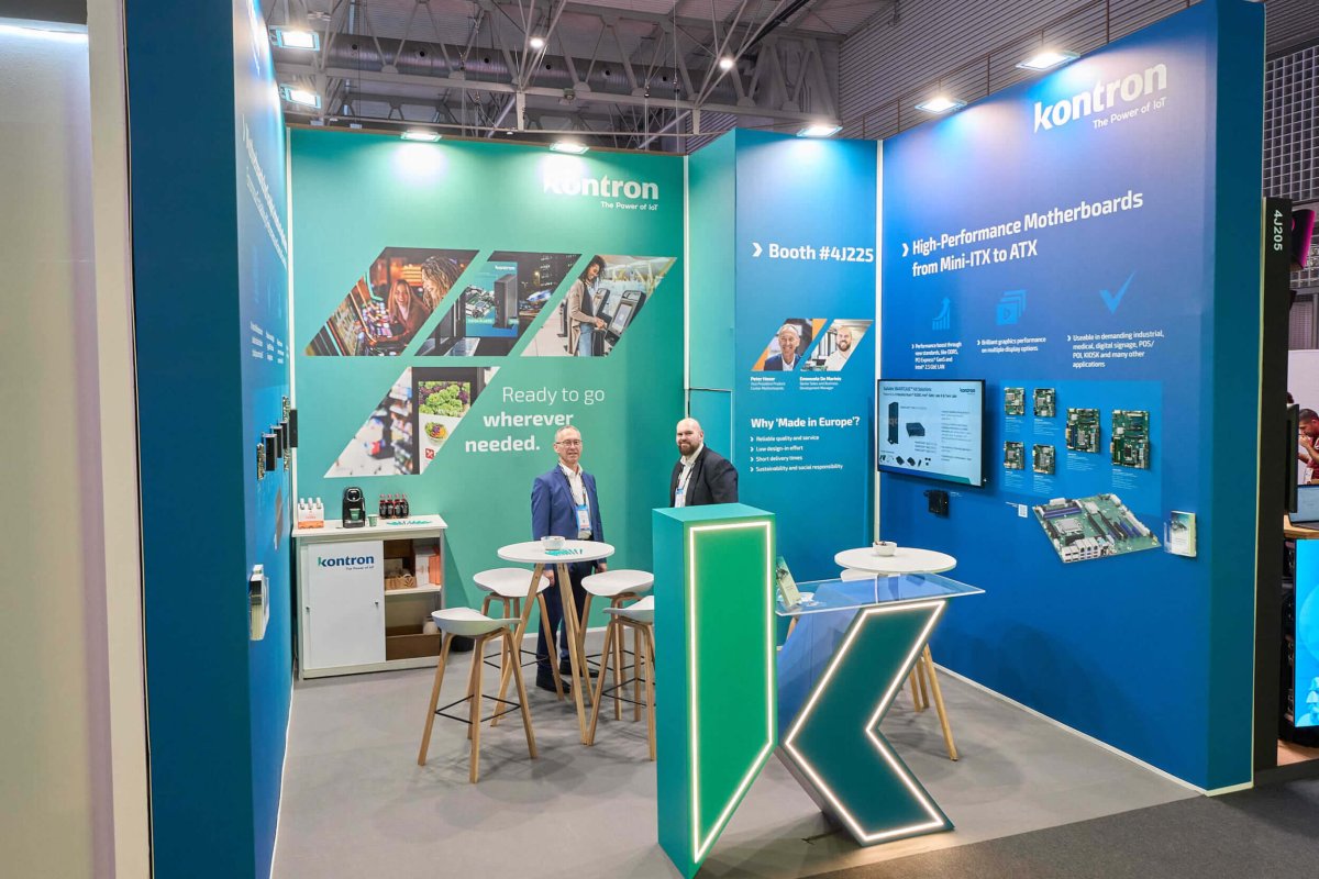 STAND KONTRON 3 VECINOS EN ISE VISTA 3