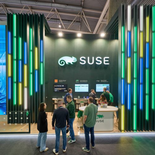 Stand de Suse en el MWC