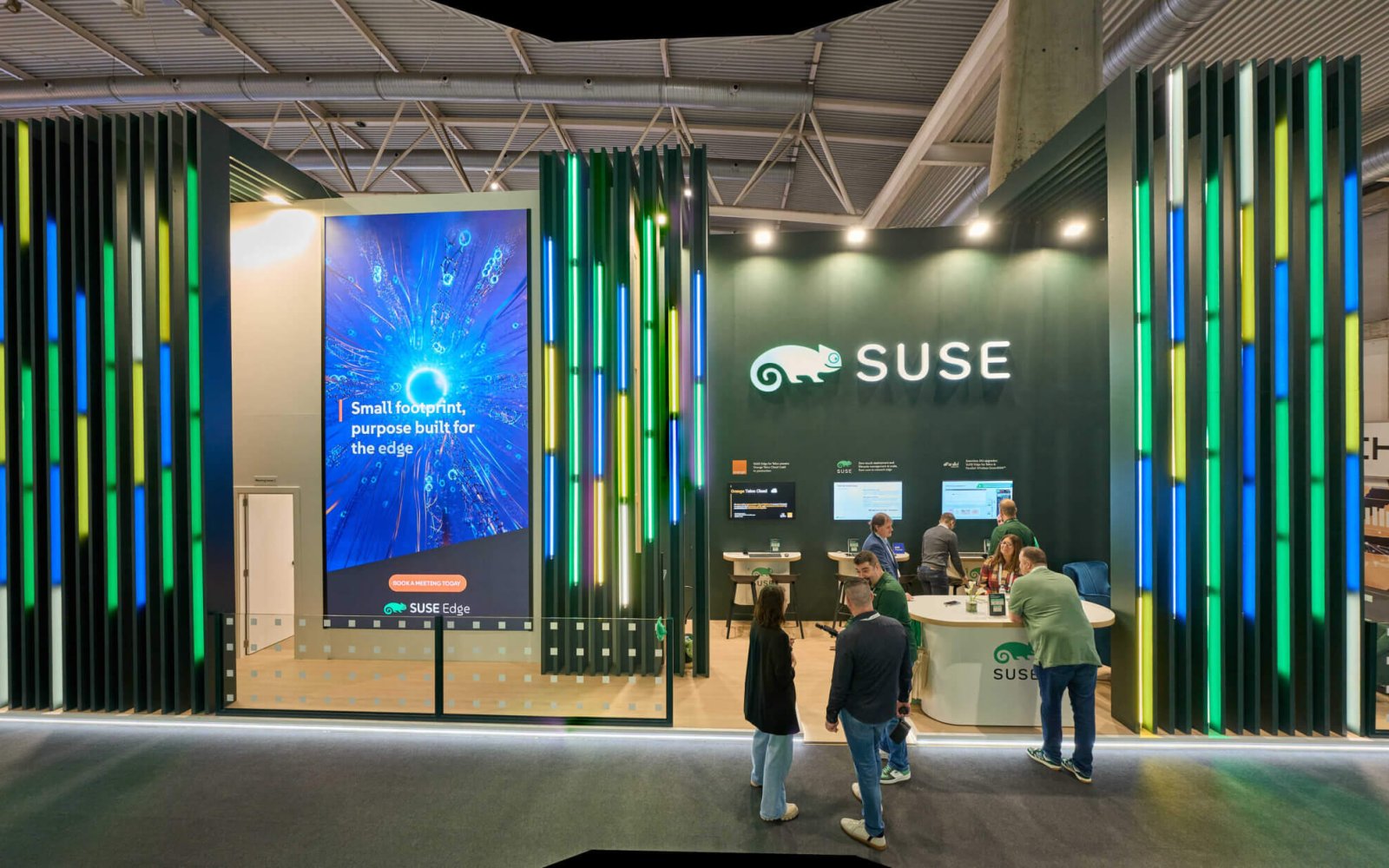 Stand de Suse en el MWC