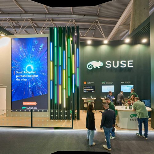 Stand de Suse en el MWC