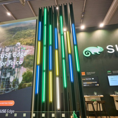 Stand de Suse en el MWC