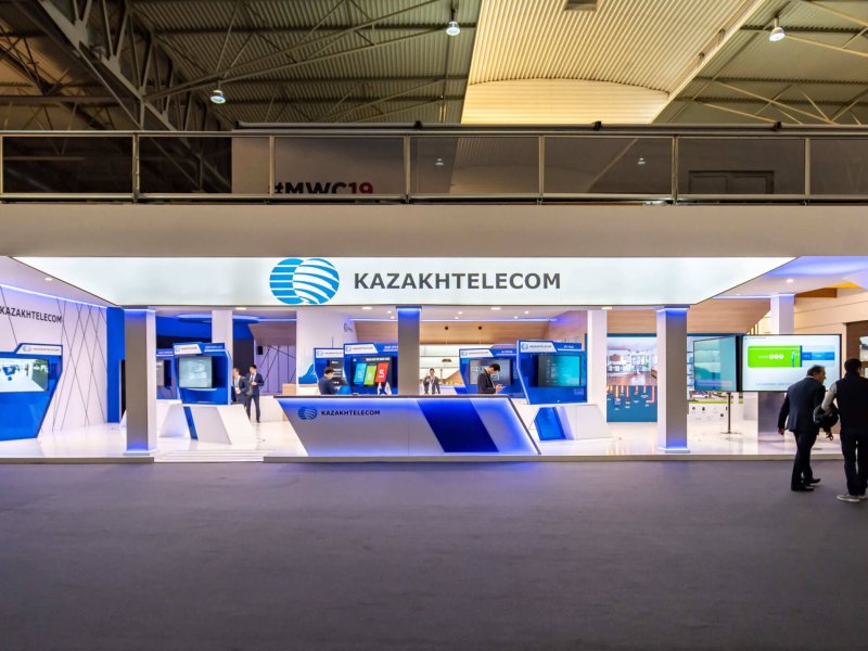 Diseño de stand único a en MWC