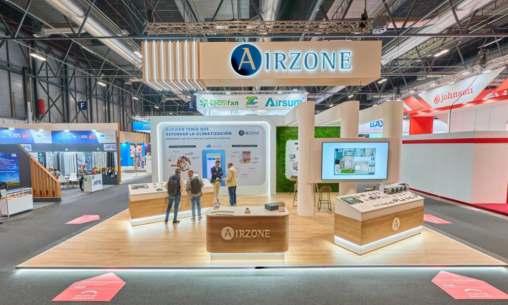 Stand AIRZONE – CLIMATIZACION & REFRIGERACION MADRID – Vista