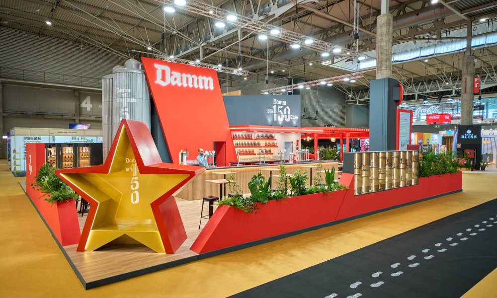 Stand DAMM – ALIMENTARIA – Vista