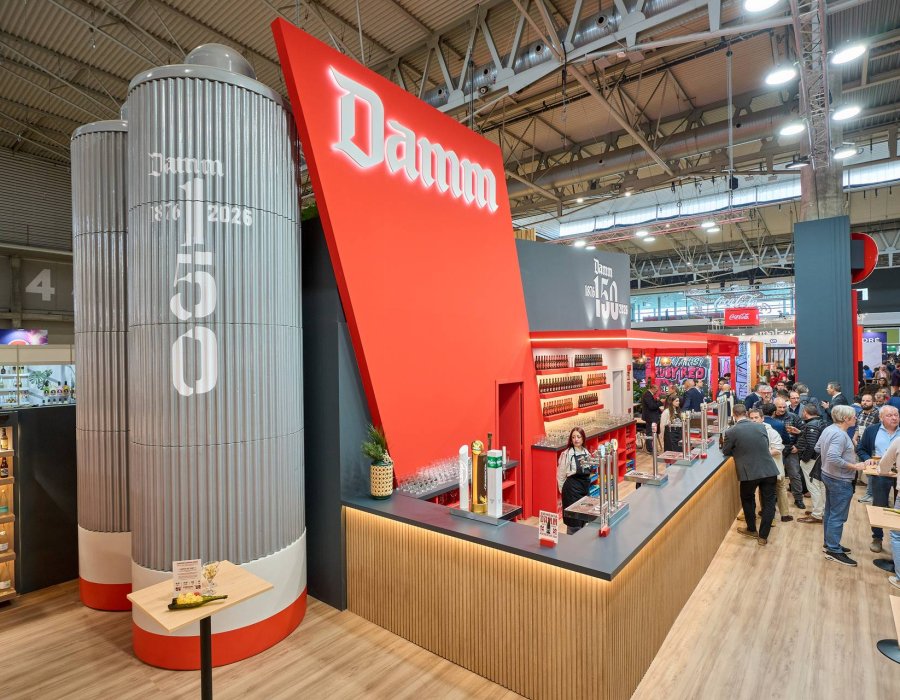 Stand DAMM – ALIMENTARIA 2026 – Vista 05