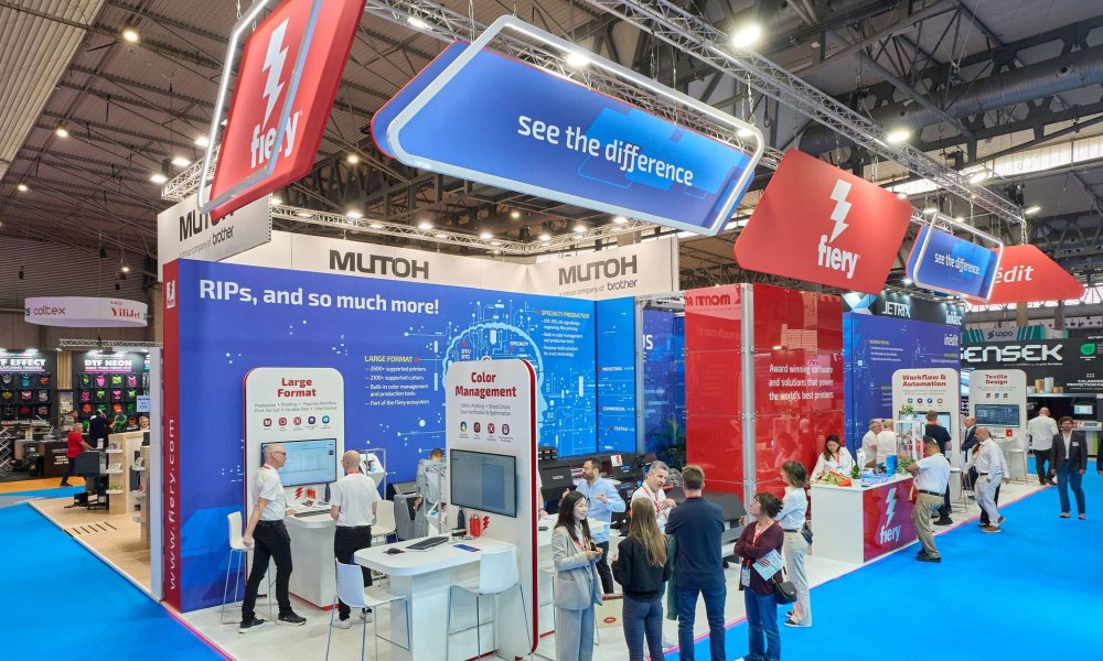 Stand FIERY – FESPA – Vista