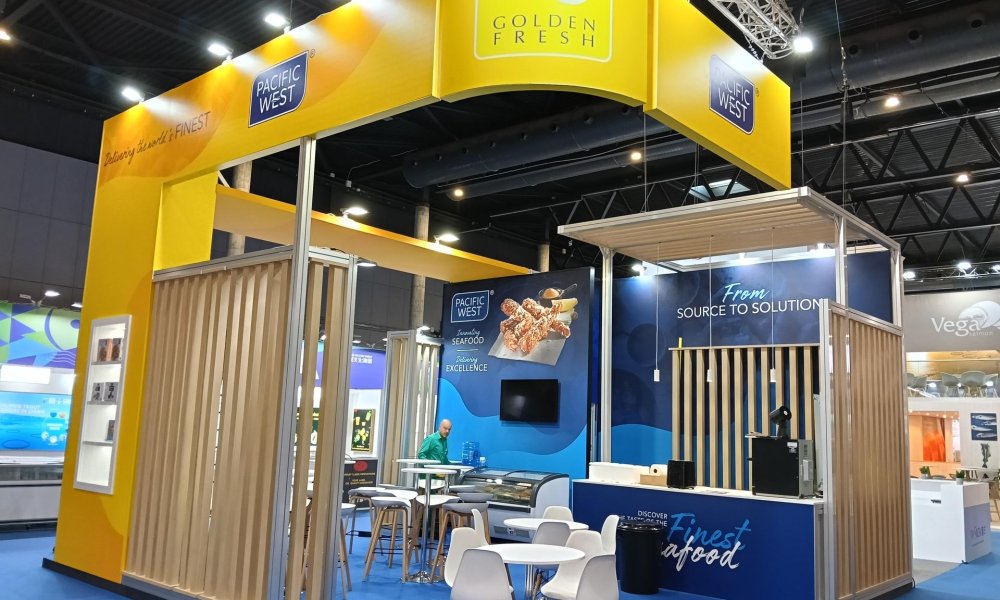 Stand GOLDEN FRESH – SEAFOOD – Vista