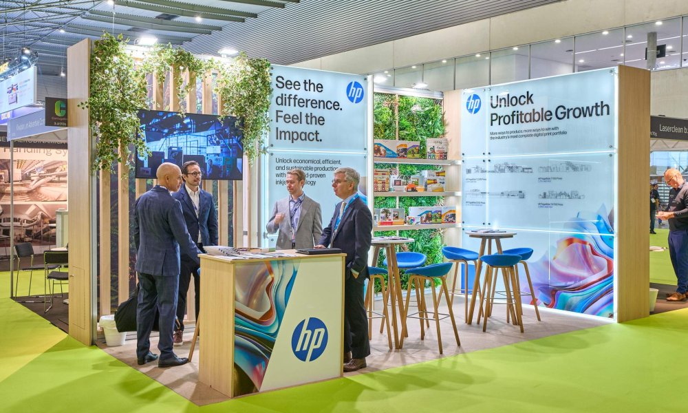Stand HP – FESPA – Vista